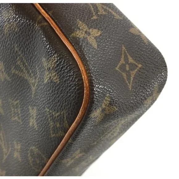 #46769 Toilette Cosmetic Evening Beauty Handbag Vanity Brown Monogram Canvas - Picture 8 of 12